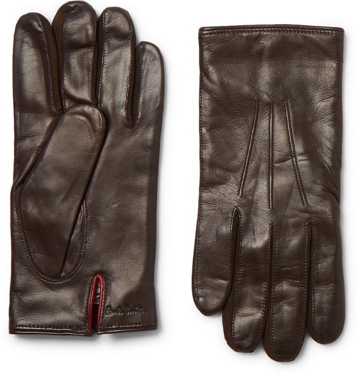 Photo: Paul Smith - Leather Gloves - Brown
