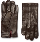 Paul Smith - Leather Gloves - Brown