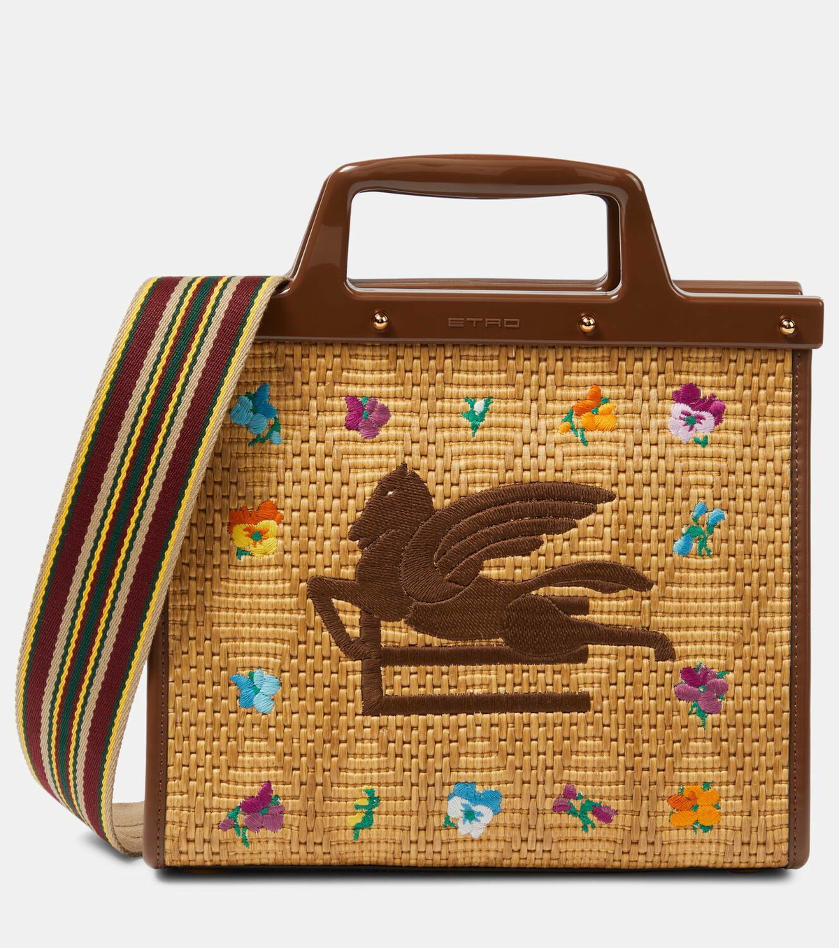 【送料&関税込】Etro Small Love Trotter Bag Etro Love Trotter Small embroidered tote bag Etro