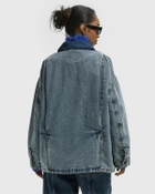 American Vintage JOYBIRD VEST Blue Womens Denim Jacket