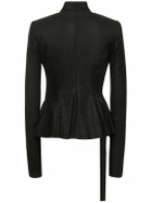 RICK OWENS - Hollywood Leather Self-tie Jacket