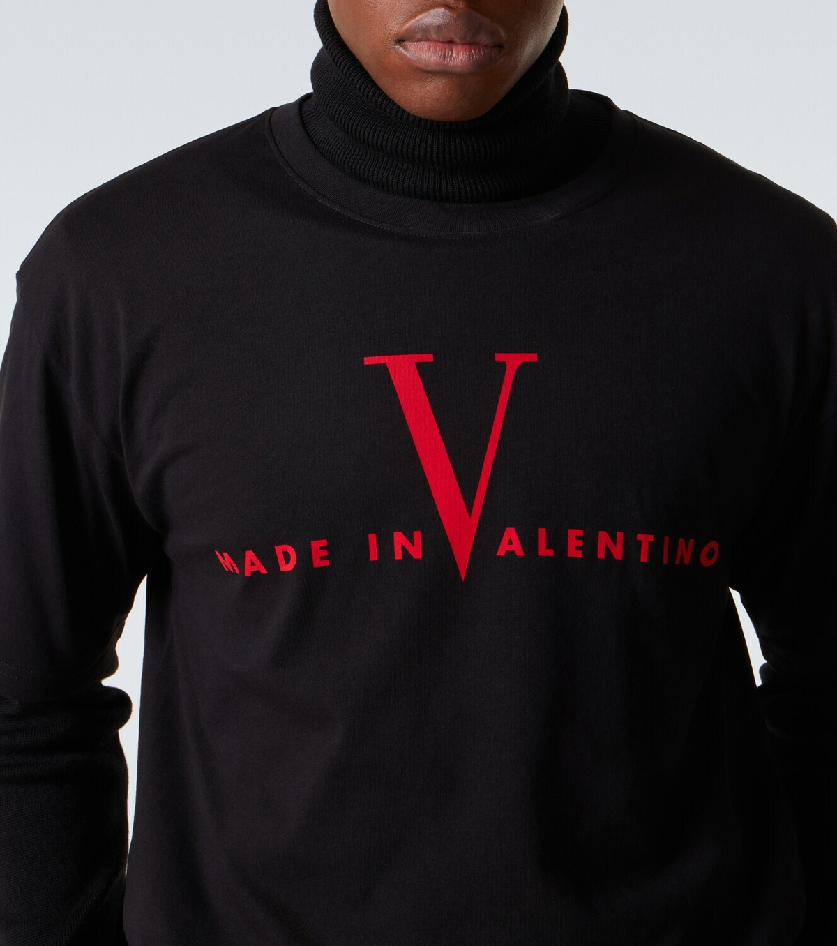 Valentino Logo cotton jersey T-shirt