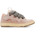 Lanvin Pink Curb Sneakers
