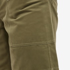 A.P.C. Men's Melbourne Canvas Fatigue Shorts in Khaki