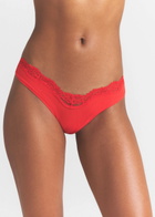 Skims Printed Stretch-jersey Thong set of 5 Multicoloured