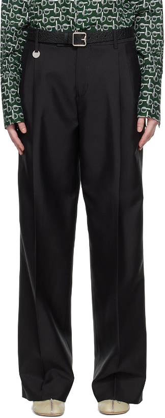 Photo: Burberry Black Tailored Trousers