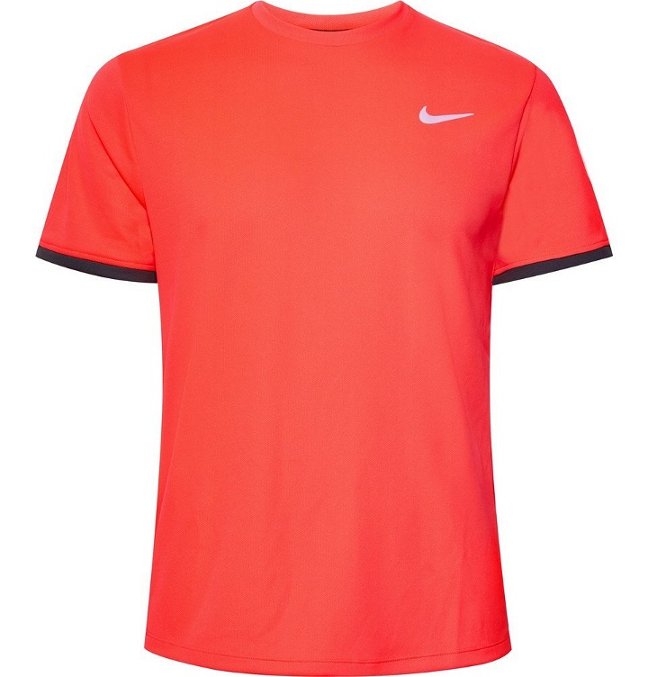 Photo: Nike Tennis - NikeCourt Dri-FIT Tennis T-Shirt - Men - Red