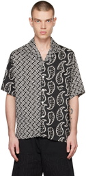 Rhude Black Graphic Shirt