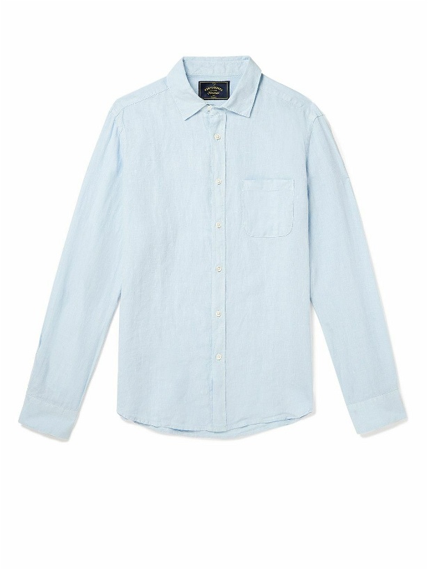 Photo: Portuguese Flannel - Linen Shirt - Blue