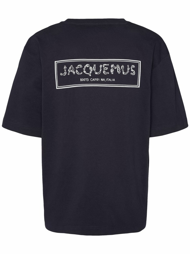 Photo: JACQUEMUS Le T-shirt Merò Printed T-shirt