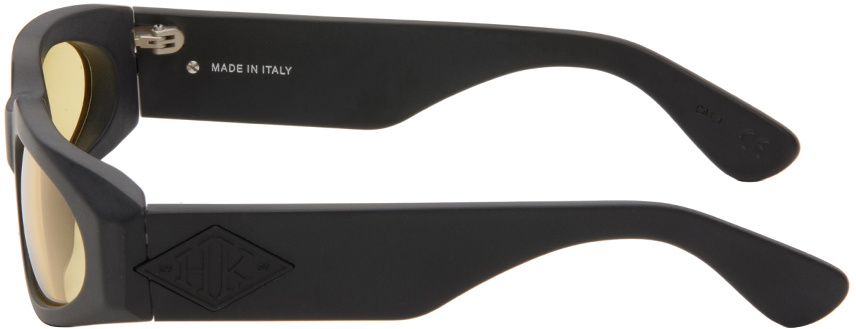 Han Kjobenhavn Black & Yellow Dash Sunglasses