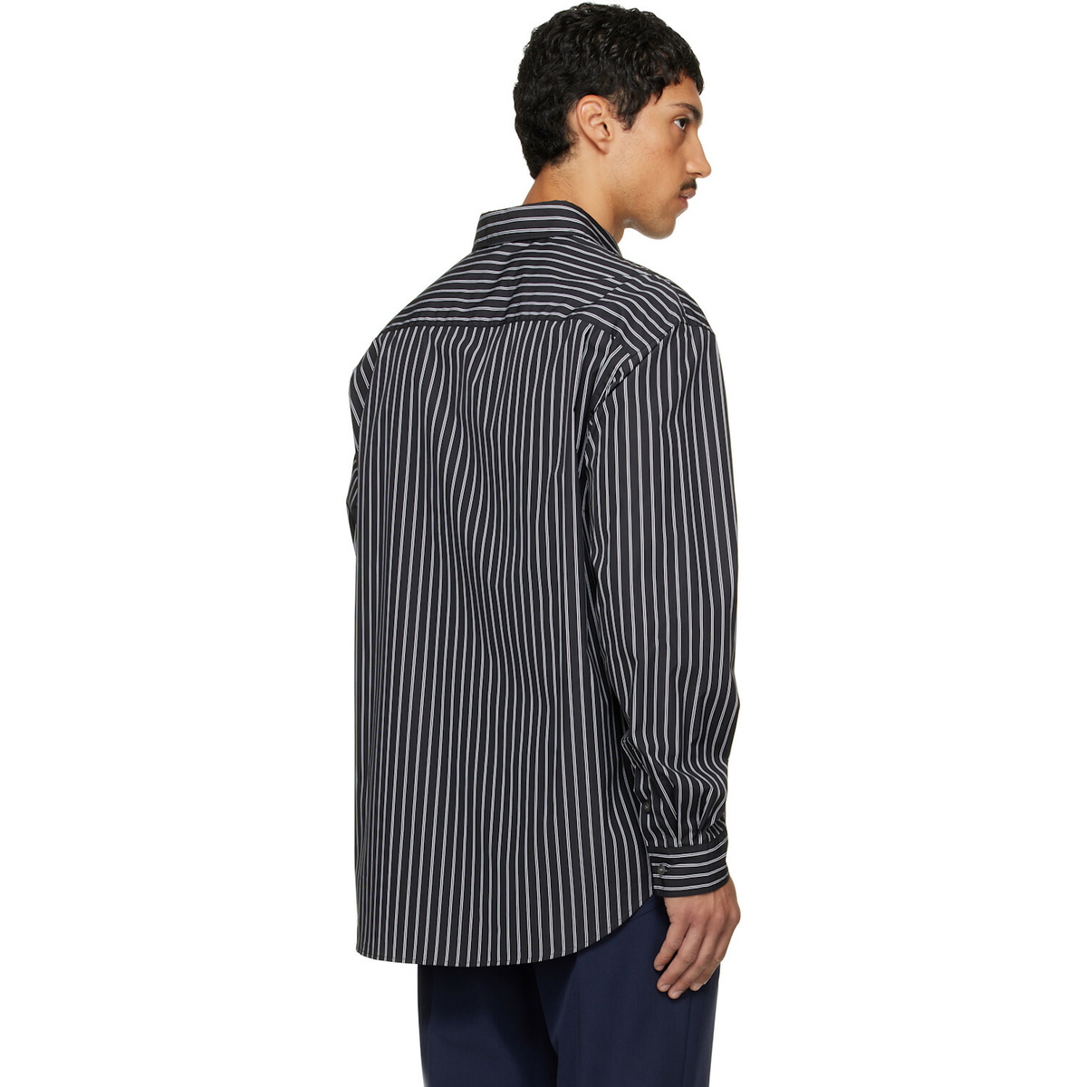Marni Black Striped Shirt