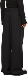 Ann Demeulemeester Gabardine Bonne Slouchy Trousers