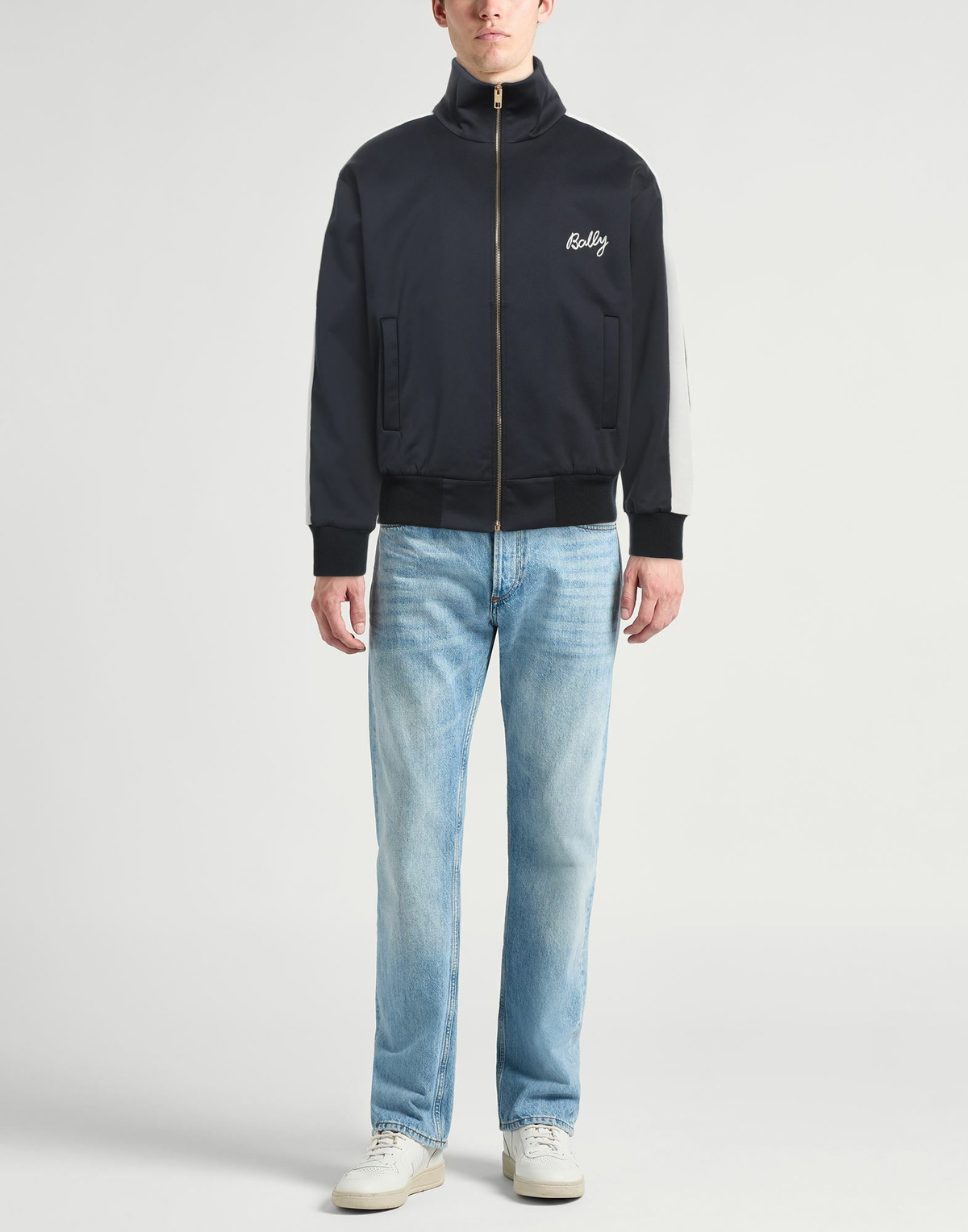 Bally Mens Sweatshirt Midnight in Blue