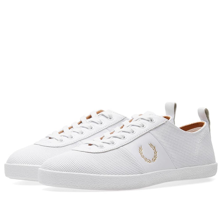 Photo: Fred Perry x Miles Kane Leather Table Tennis Sneaker