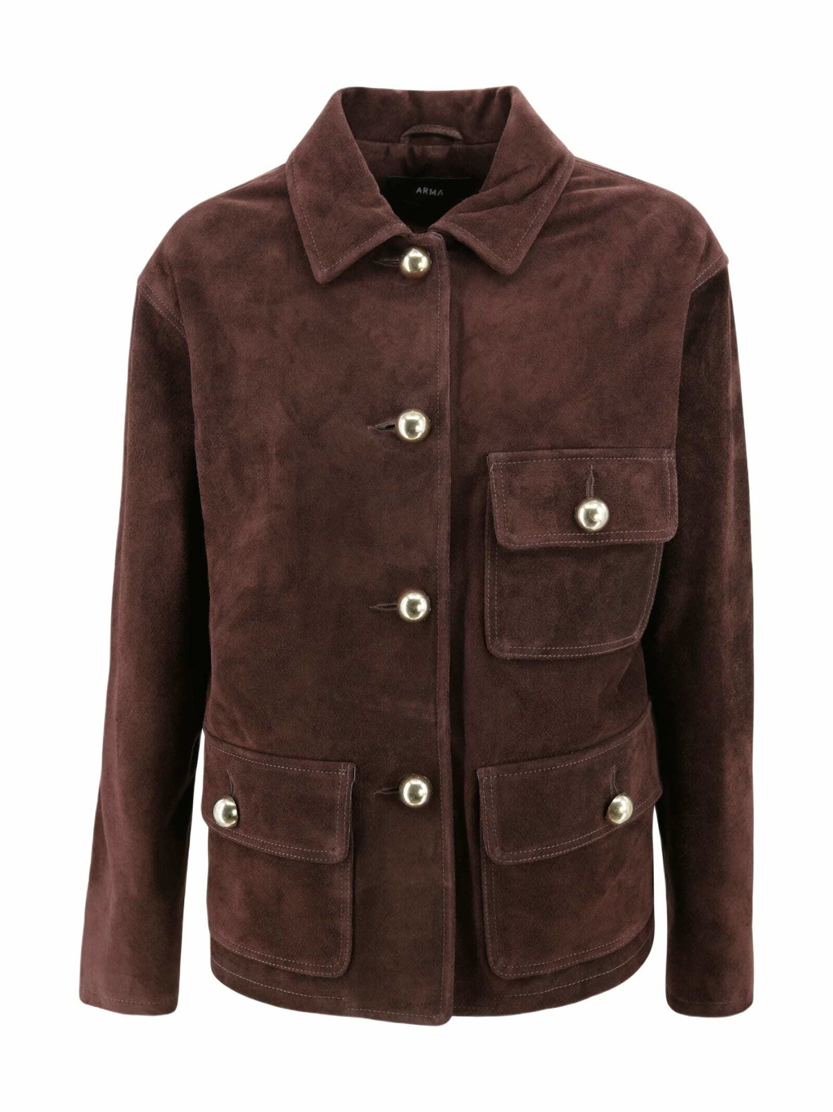 ARMA Suede Shirt Jacket