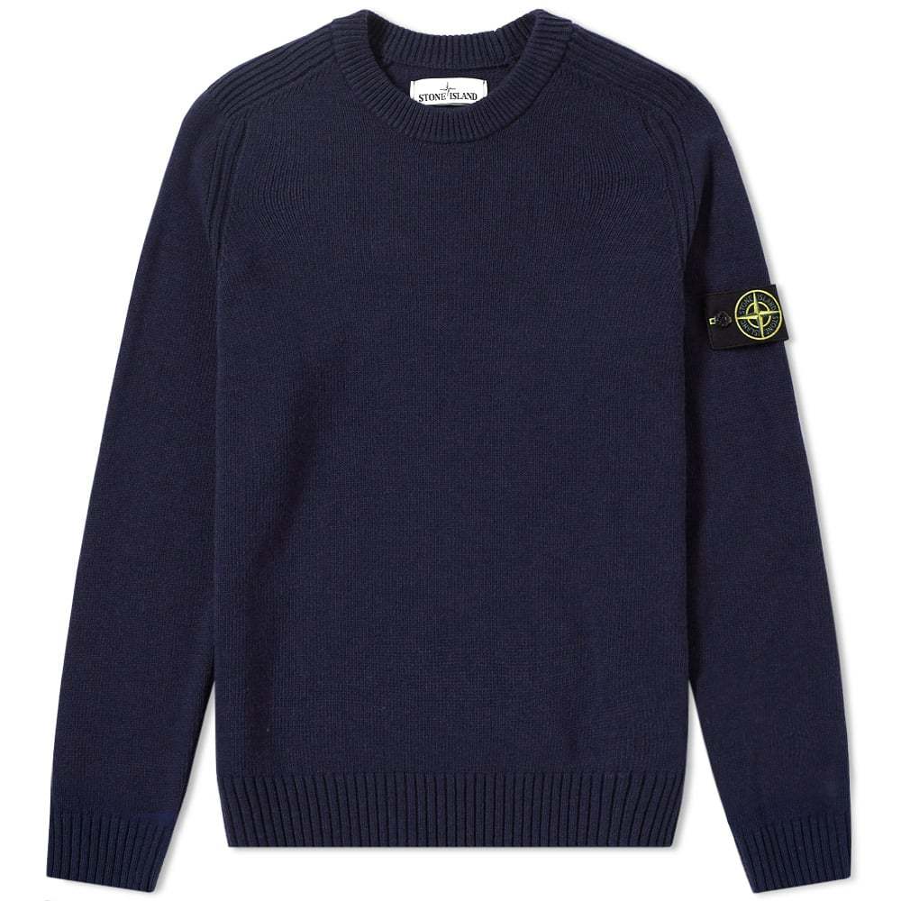 Stone Island Lambswool Crew Knit Stone Island