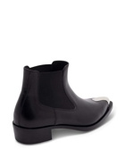 ALEXANDER MCQUEEN - Leather Ankle Boots