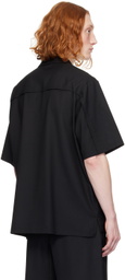VEIN Black Tropical Shirt