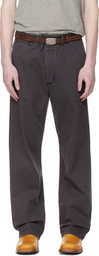 RRL Gray Herringbone Twill Field Trousers