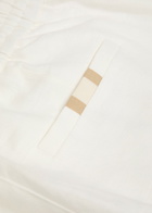 Che Avila Straight-leg Linen Trousers White