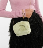 JW Anderson - Twister Mini faux fur crossbody bag
