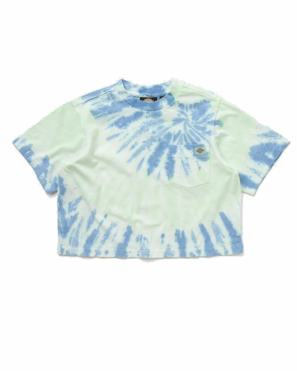 Photo: Dickies Wmns Seatac Tee Blue|Green - Womens - Shortsleeves