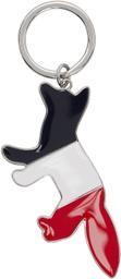Maison Kitsuné Silver Fox Keychain