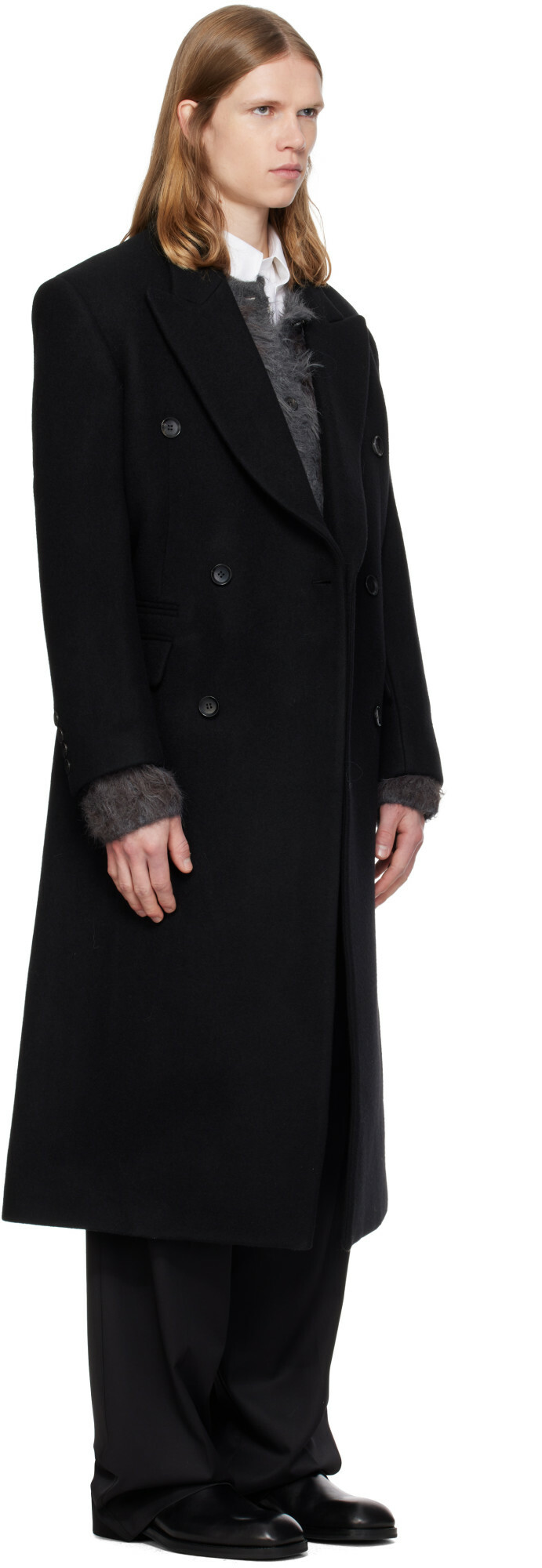 MMIC Black Hector Double Coat