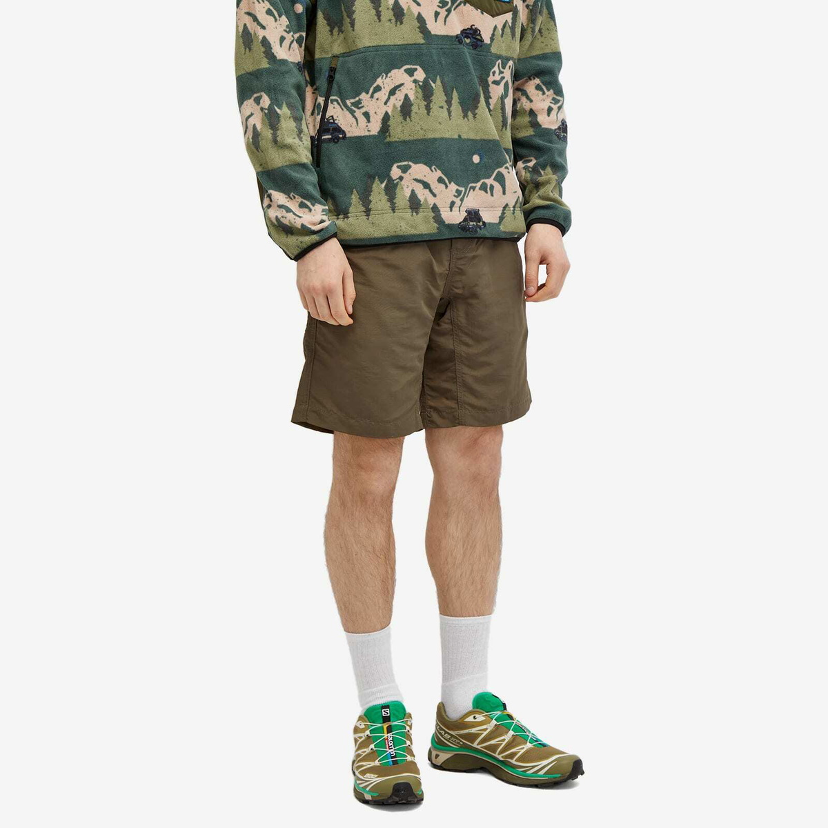 KAVU Men's Big Eddy Shorts in Walnut