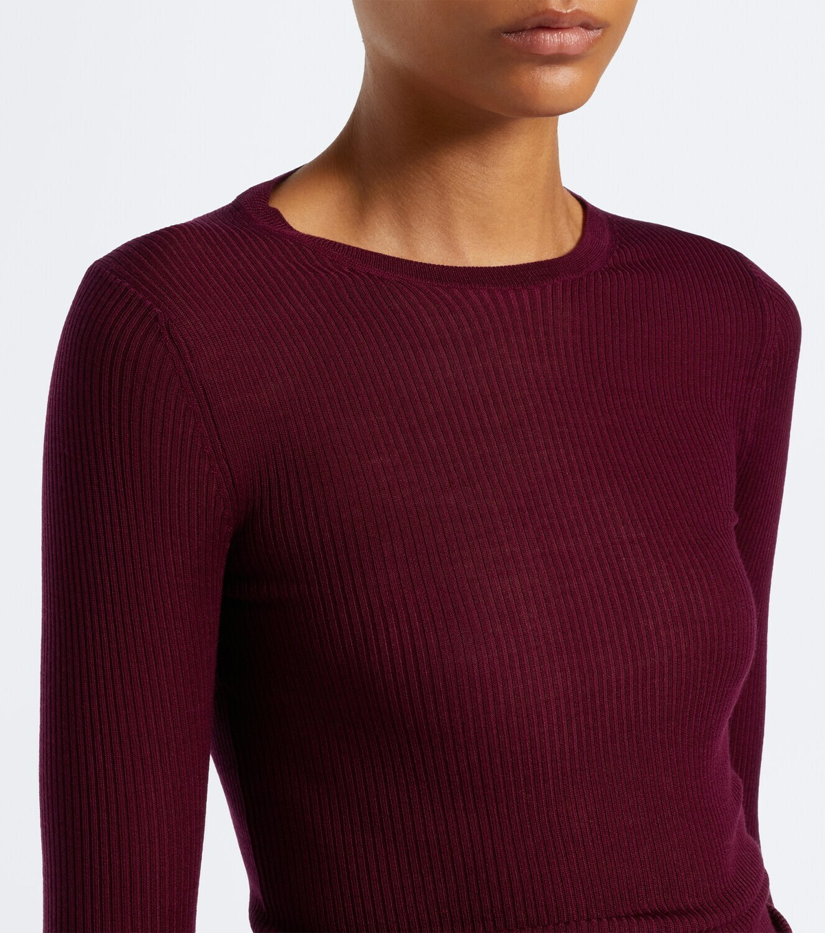 Jil Sander Ribbed-knit wool sweater