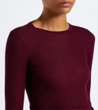 Jil Sander Ribbed-knit wool sweater
