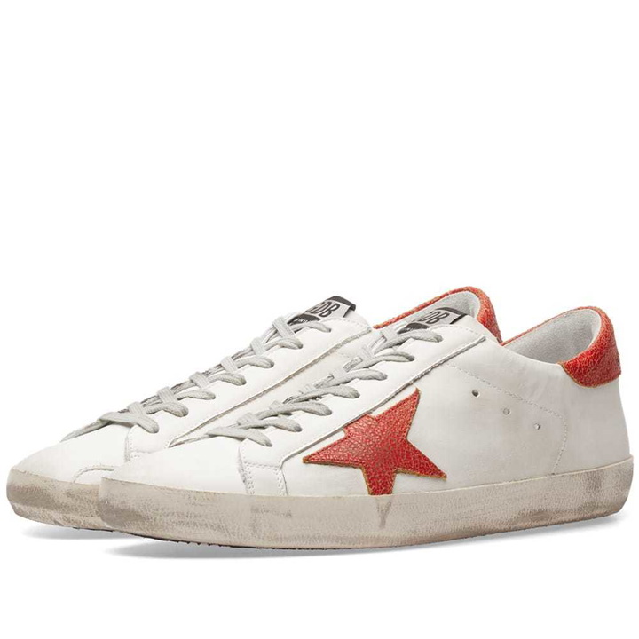 Photo: Golden Goose Deluxe Brand Superstar Leather Sneaker White