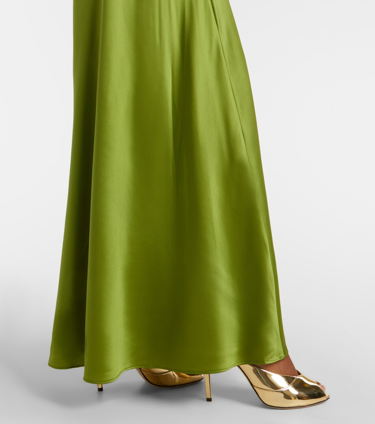 Veronica Beard Izaren silk-blend satin gown