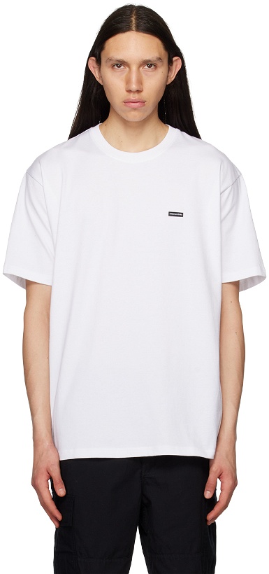 Photo: thisisneverthat White Embroidered Patch T-Shirt