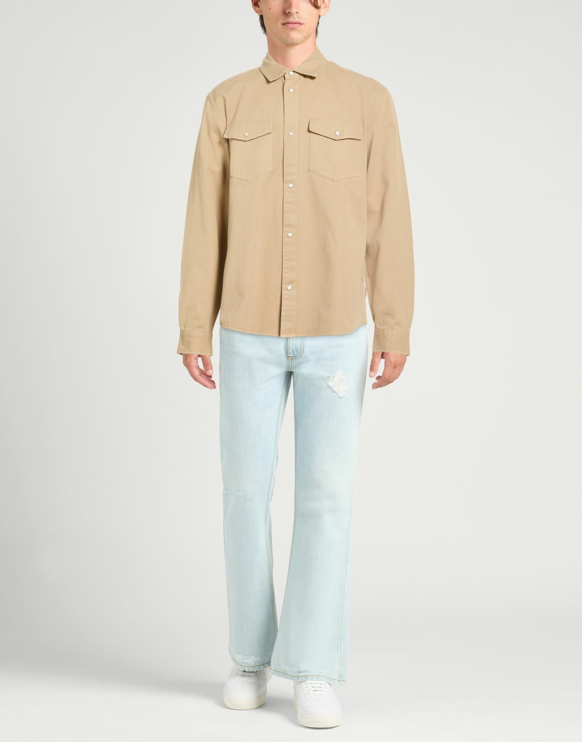 Carhartt Mens Shirt Camel