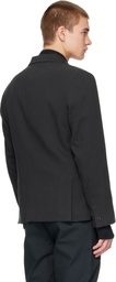 POST ARCHIVE FACTION (PAF) Black New Classic Blazer