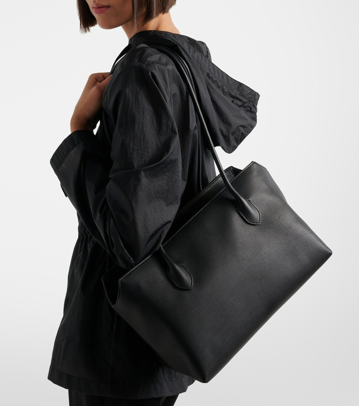 The Row Terrasse Medium leather shoulder bag