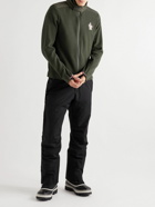 Moncler Grenoble - Shell-Trimmed Fleece Down Ski Jacket - Green