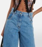 Etro - High-rise wide-leg jeans