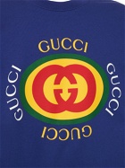 GUCCI - Gg Logo Print Cotton Sweatshirt
