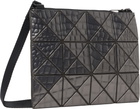 BAO BAO ISSEY MIYAKE Gunmetal Meta Kaiju Crossbody Bag