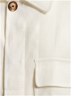 LARDINI - Linen Blend Overshirt