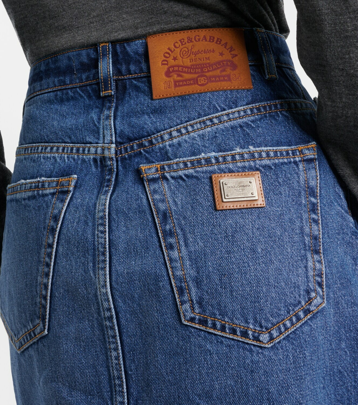 Dolce&Gabbana Denim miniskirt