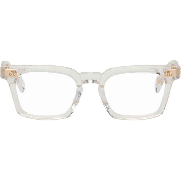 Photo: Dita Transparent & Gold Monolix Optical Glasses