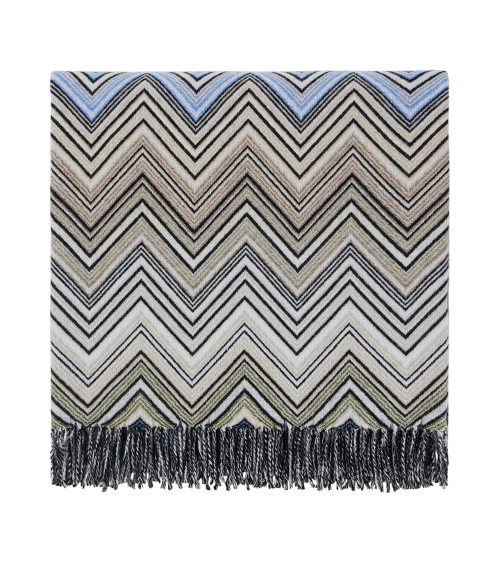 Photo: Missoni Perseo Zigzag wool and cashmere throw