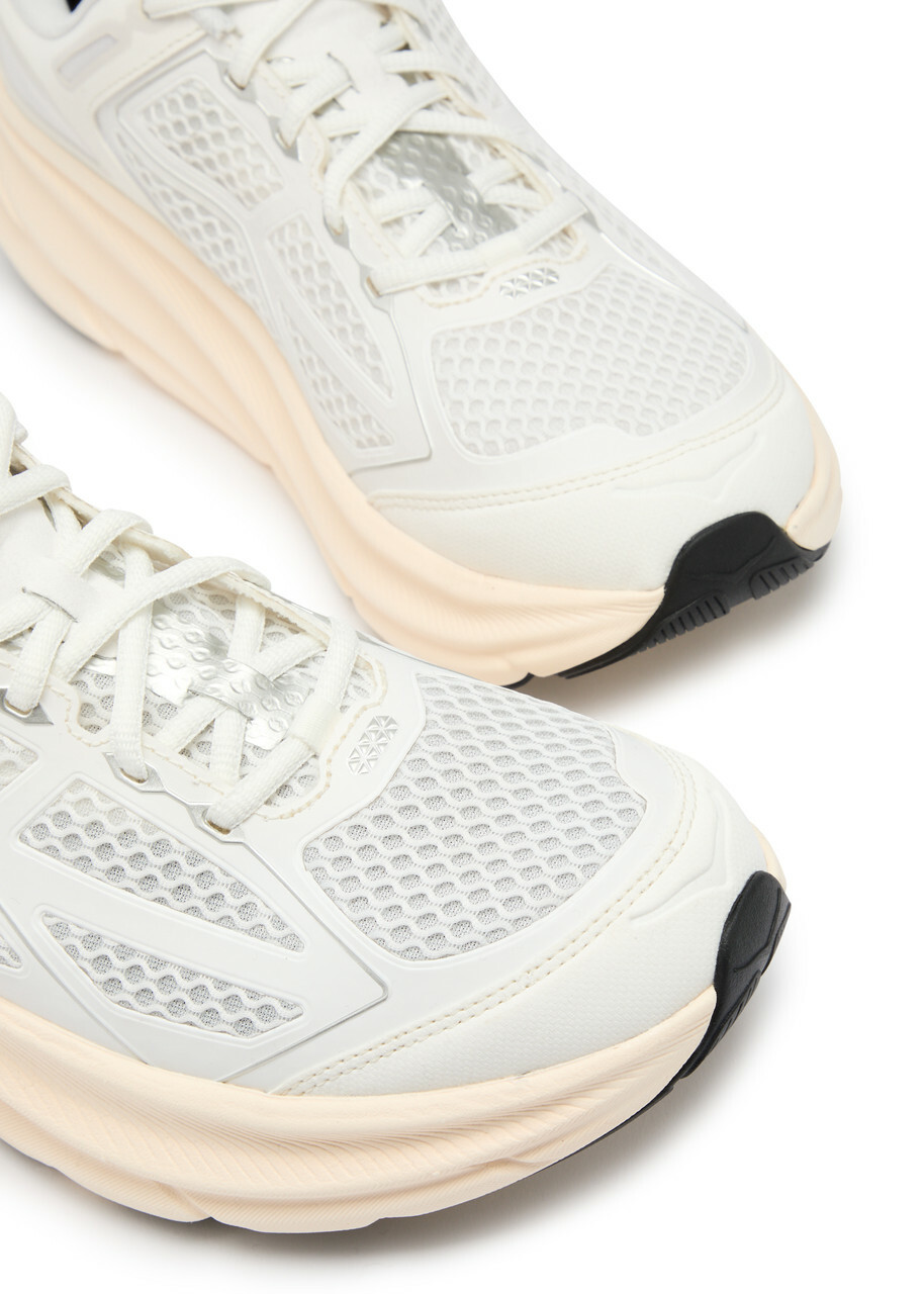 Hoka Clifton One9 Panelled Mesh Sneakers Grey Hoka One One