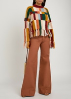 Alemais Marojerelle Checked Wool-blend Jumper Multicoloured