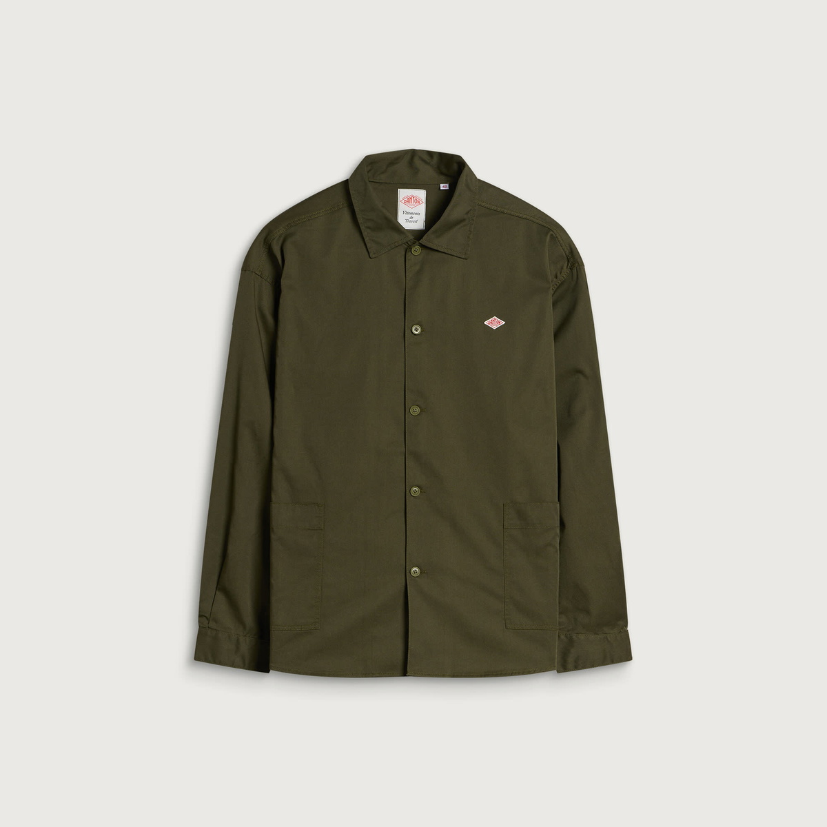 Danton Men's Shirt Jacket in Olive