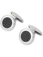 Chopard - Mille Miglia Stainless Steel and Rubber Cufflinks